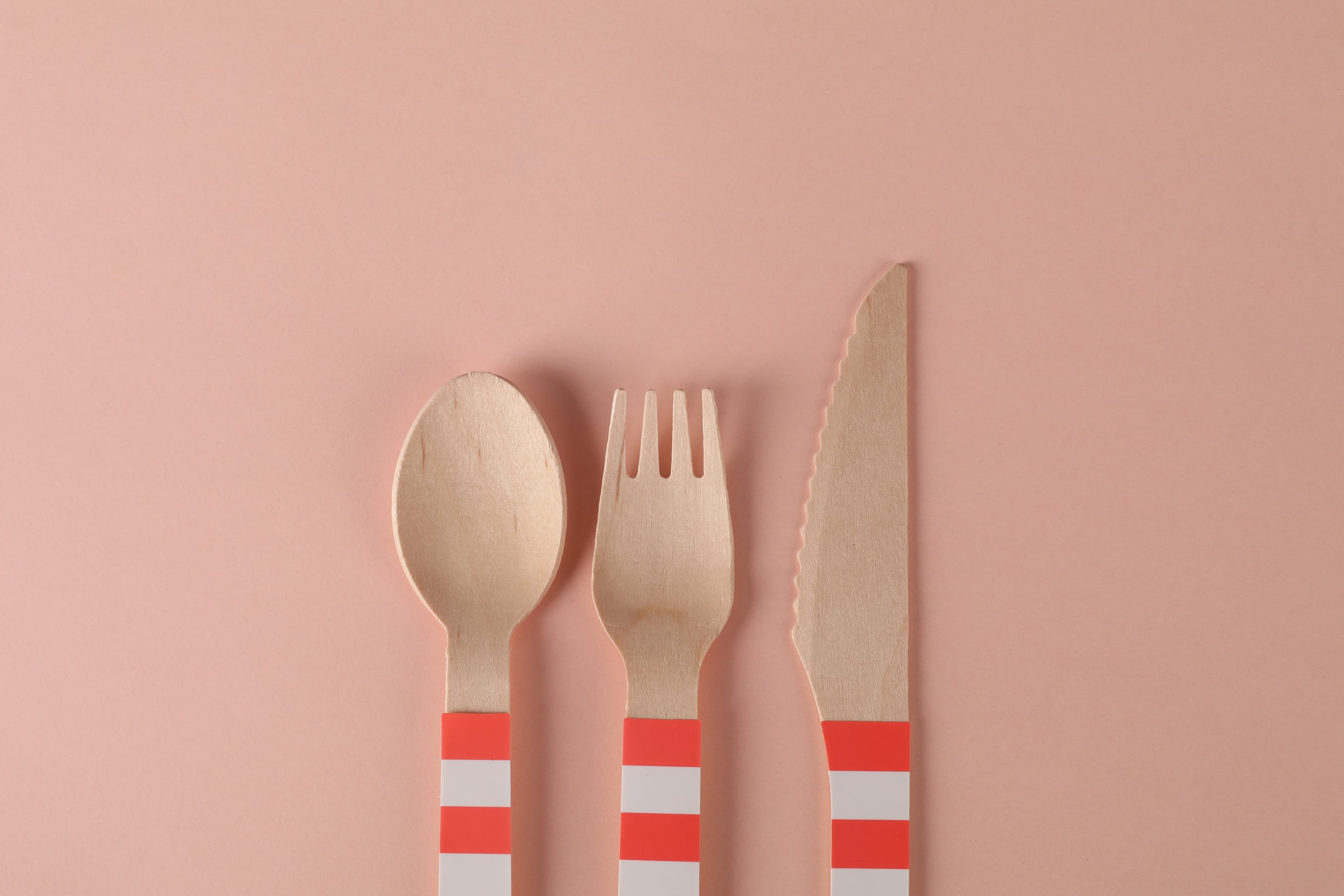 wooden eco-friendly cutlery